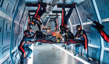 Equipe Red Bull F1 mostra como fazer pit stop em gravidade zero