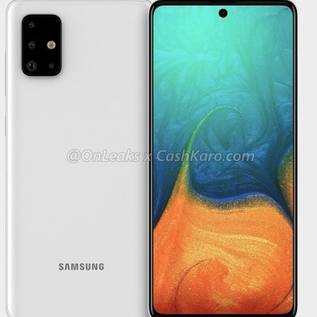 Imagem de Samsung Galaxy A71 tem design revelado em vazamentos
