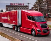 Budweiser faz primeira entrega de cerveja em caminhão elétrico