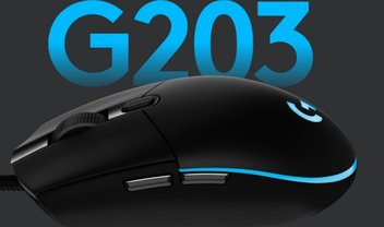 Logitech G203 é um mouse gamer de qualidade que tem ótimo preço