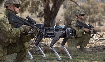 Exército da Austrália quer usar robôs para se proteger da China