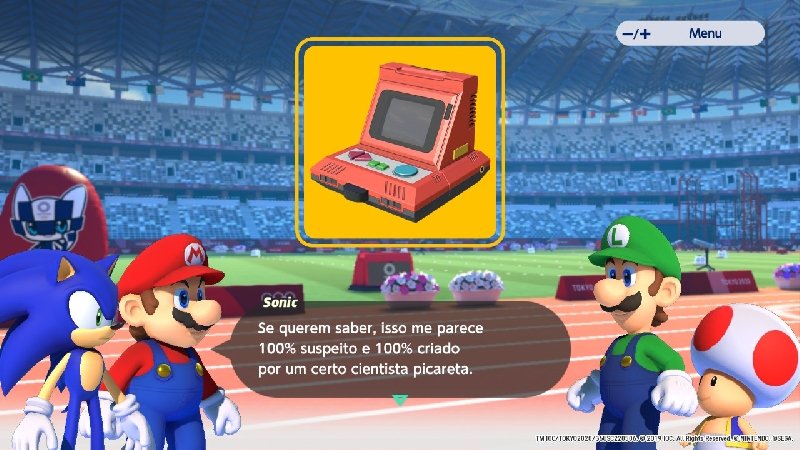 Mario Sonic Jogos Olímpicos Nintendo Switch em segunda mão durante