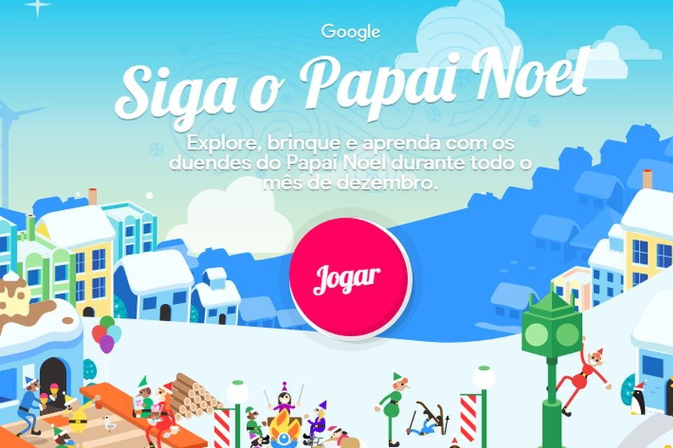 Vila do Papai Noel voltou! Google celebra o natal com muita diversão -  TecMundo