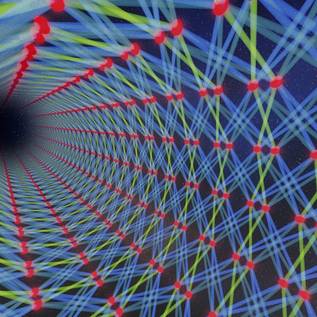 Imagem de Processadores quânticos são 'tecidos' a fios de laser