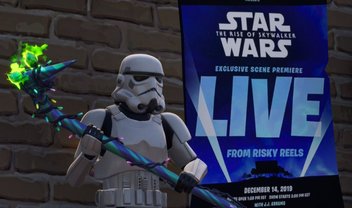 Fortnite exibirá cenas inéditas de novo filme de Star Wars