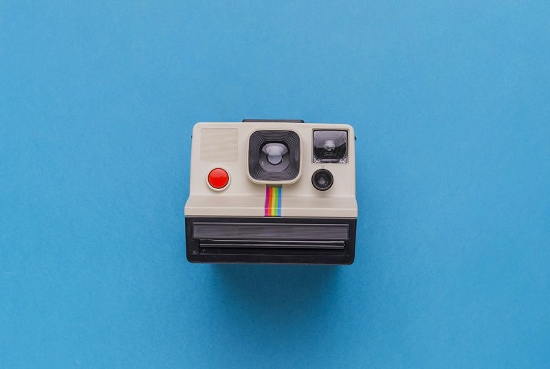 câmera fotográfica polaroid 