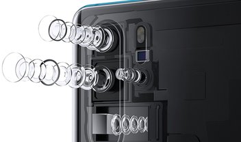 Huawei P40 Pro teria lente periscópica com zoom óptico de 10x