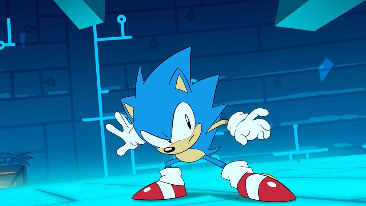 Sonic em nova animação da Netflix