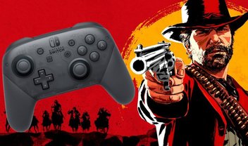 Red Dead Redemption 2: ícone do Pro Controller de Switch está no game