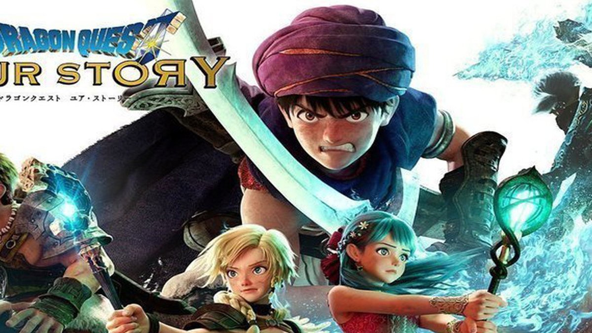 UM FILME FEITO PARA GAMERS - DRAGON QUEST YOUR STORY 