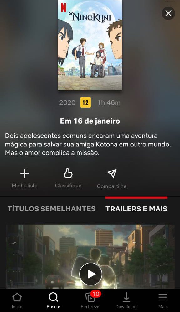 Filme Ni No Kuni a caminho da Netflix