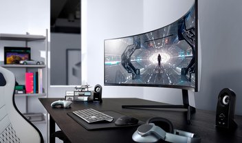 CES: Samsung lança monitores Odyssey curvos com 240 Hz e até 49''