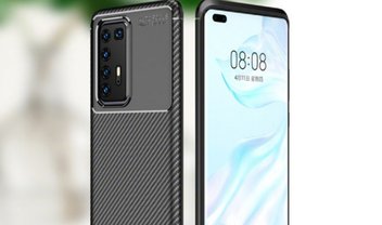 Huawei P40 Pro surge sem tela curvada em fotos vazadas na web