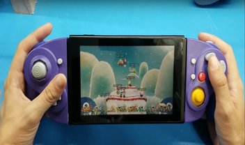 Fã cria Joy-Cons para Switch inspirado no controle do GameCube