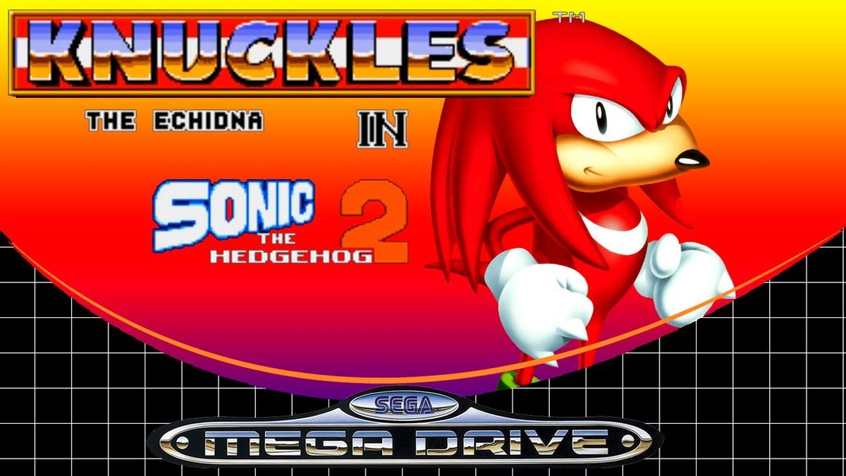 Knuckles the Echidna in Sonic the Hedgehog 2 (Genesis/Mega Drive