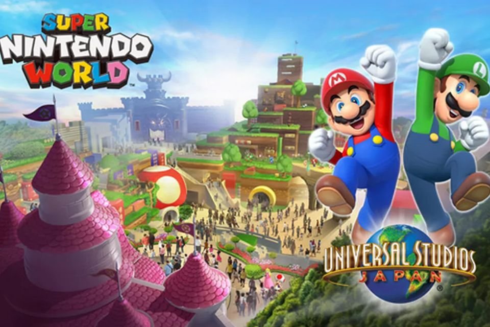 Nintendo inaugura área inspirada no jogo 'Super Mario' no Japão