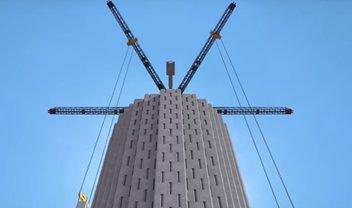 Torre de blocos de concreto ao melhor estilo LEGO gera energia renovável