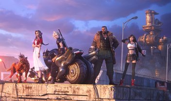 Final Fantasy 7 Remake ganha incrível arte com equipe principal