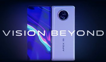 Vivo Apex 2020 surge em vídeo com câmera sob tela e sem botões