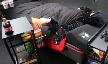 Empresa japonesa anuncia cama gamer que é sonho de consumo