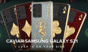 Edição 'Baralho de Luxo' do Galaxy S20 Ultra custa US$ 40 mil