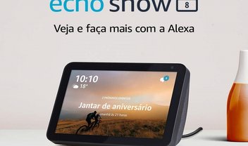 Echo Show 8 com desconto na Amazon