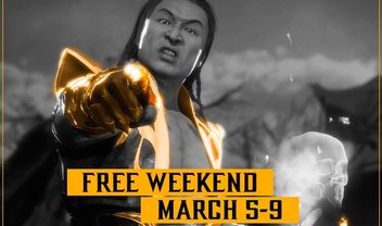 Mortal Kombat 11 estará gratuito para jogar durante este fim de semana