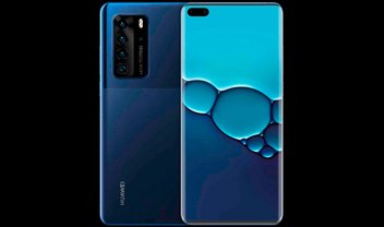 Huawei P40 Pro terá três câmeras frontais, aponta teaser