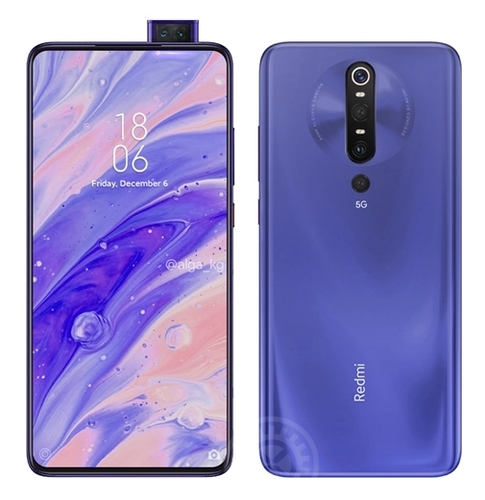 Suposto design do Redmi K30 Pro