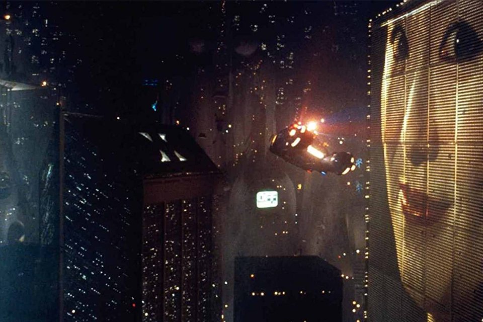 Paisagem distópica de Blade Runner