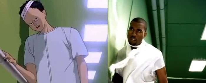 Kanye West demonstrou grande adoração pelo anime em Stronger