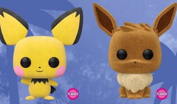 Pichu e Eevee são os próximos Funko Pop de Pokémon