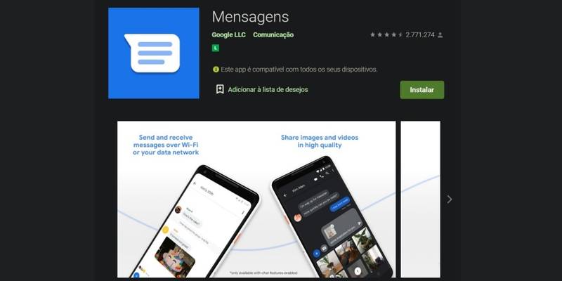 Fonte: Play Store/Reprodução