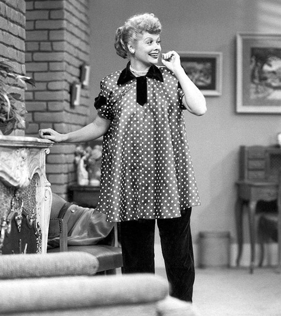I Love Lucy foi a primeira série a mostrar uma mulher grávida