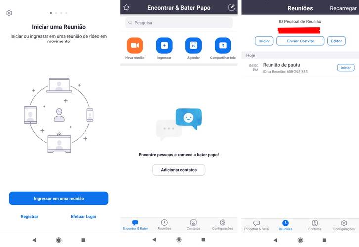 A versão em app do Zoom tem boa parte dos recursos disponíveis na versão para desktop