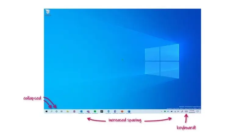 Experiência touchscreen foi aprimorada.