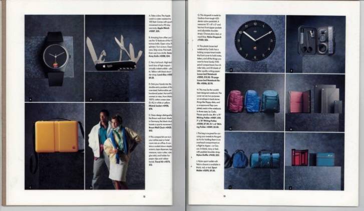 “The Apple Collection (1986-1987)”, catálogo de produtos da Maçã revela vários tipos produtos fora da tecnologia.