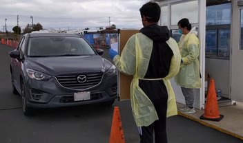 Drive-thru faz testes rápidos do coronavírus; veja como funciona