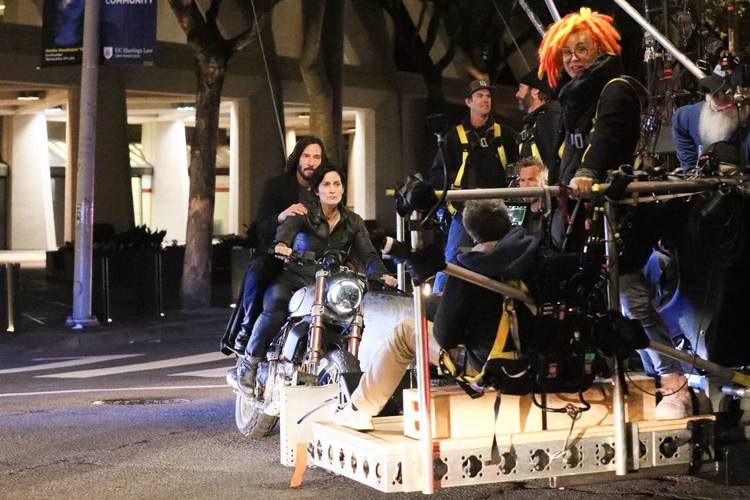Bastidores de 'Matrix 4'