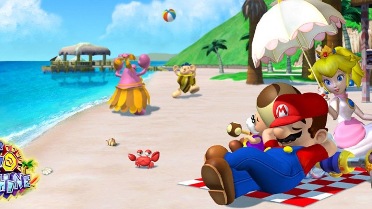 Super Mario Sunshine 128  Super mario sunshine, Super mario, Jogos friv