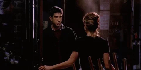 Ross e Rachel não encarariam bem uma quarentena