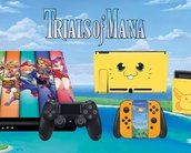 Trials of Mana: Square Enix cria Switch e PS4 personalizados