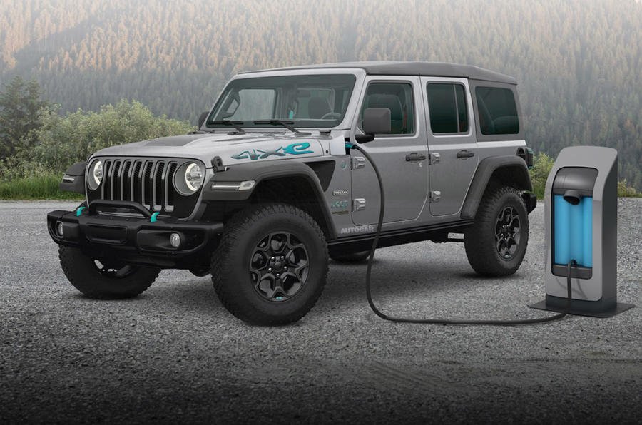 O Wrangler pode ser o primeiro modelo 100% eletrificado da Jeep.