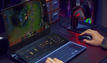 ROG Zephyrus Duo 15: novo notebook gamer tem 'meia tela' extra