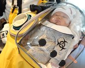 Pai cria cápsula de Death Stranding para proteger filho do coronavírus