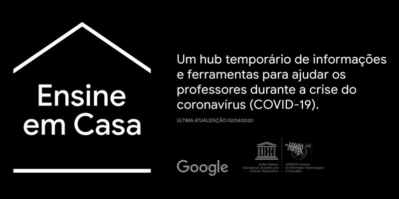 Página do Ensine em Casa