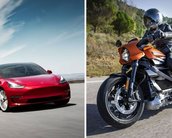 Harley-Davidson elétrica vs Tesla Model 3: quem é mais rápido? [vídeo]