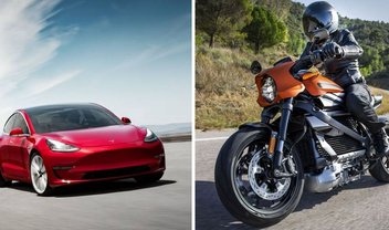 Harley-Davidson elétrica vs Tesla Model 3: quem é mais rápido? [vídeo]