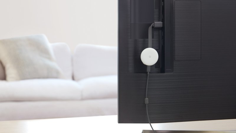 O Chromecast pode ser facilmente instalado nas TVs com entrada HDMI.