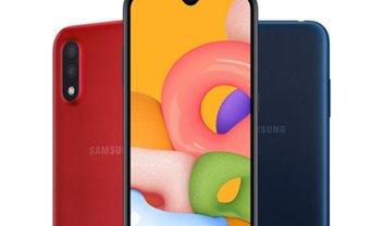 Samsung anuncia Galaxy A01 no Brasil por R$ 1.099